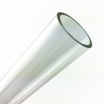 Akrylrør Ø 5 mm x 2000 mm (indv. Ø 3 mm) - Klar