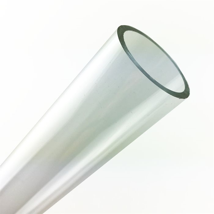 Akrylrør Ø 100 mm x 2000 mm (indv. Ø 94 mm) - Klar