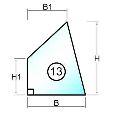 Termoruder med lyddæmpende glas - Figur 13