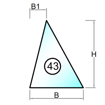 Termoruder med lyddæmpende glas - Figur 43