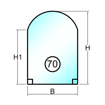 Termoruder med lyddæmpende glas - Figur 70