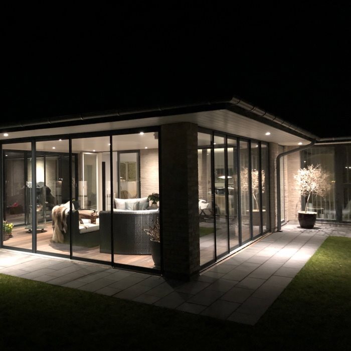 Skydedøre - Udestue Skydedøre - Udestue