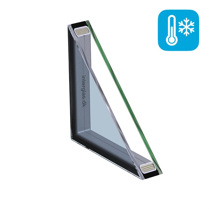 Termoruder med varmedæmpning Termoruder med varmedæmpning