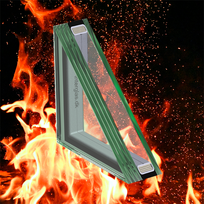 Termoruder med brandglas Termoruder med brandglas