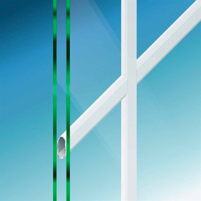 2-lags Termoruder med synlige sprosser 2-lags Termoruder med synlige sprosser