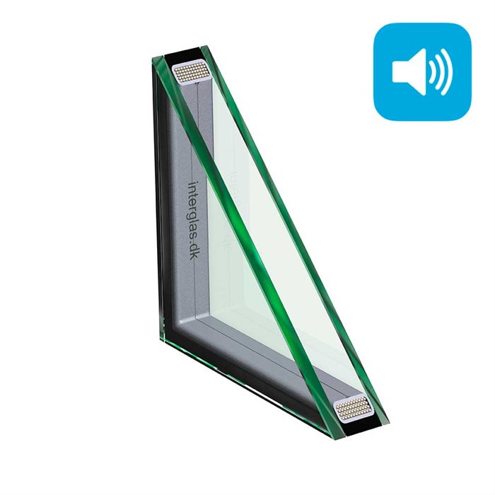 Termoruder med lyddæmpning Termoruder med lyddæmpning