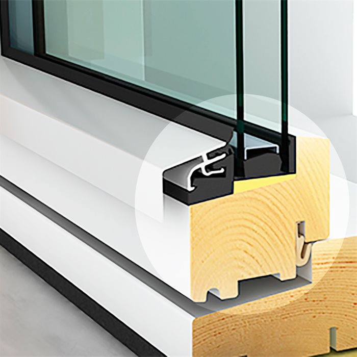 Glaslister i aluminium Glaslister i aluminium